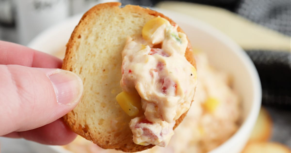 Southwest Corn Dip With Cream Cheese - Just Is A Four Letter Word