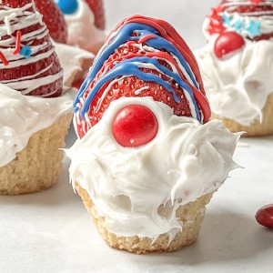 patriotic gnome cookie cups recipe