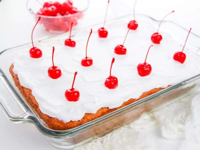 Cherry Cake Recipe with Pie Filling