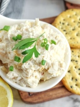 5 Minute Cold Crab Dip Recipe - Just is a Four Letter Word