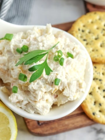 5 Minute Cold Crab Dip Recipe - Just is a Four Letter Word