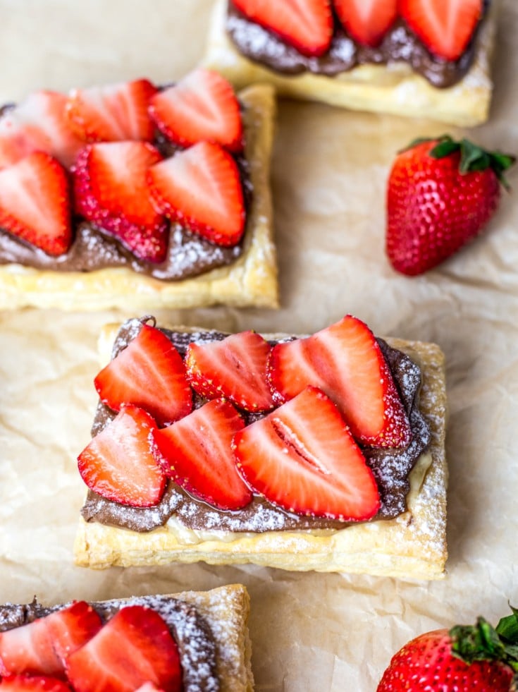 Nutella Puff Pastry Recipe - Just is a Four Letter Word