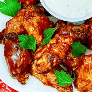 hot bbq chicken wings recipe