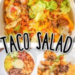 taco salad social share with text