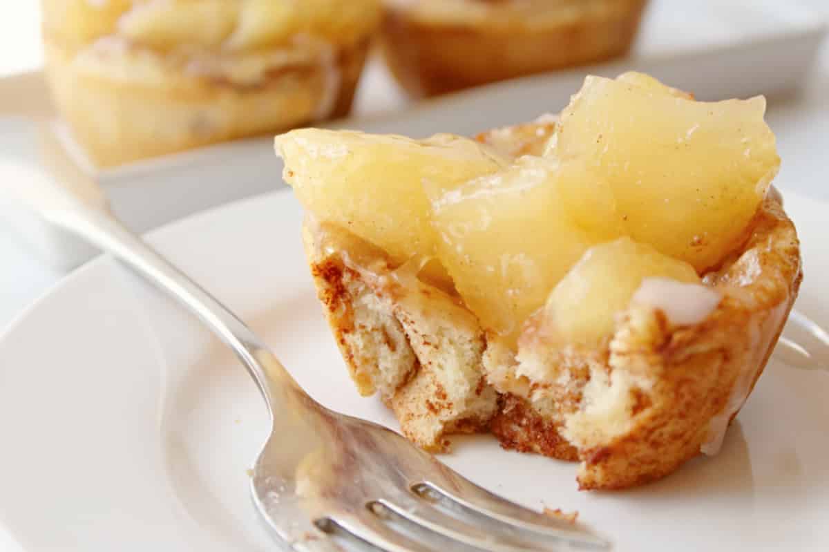 apple pie cups with bite