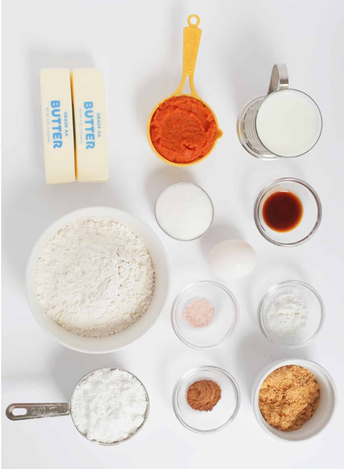 pumpkin skillet cake ingredients