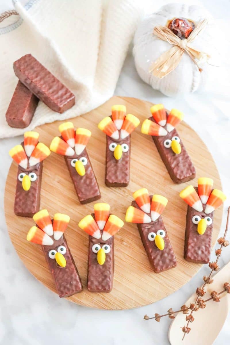 Chocolate Wafer Turkeys - Just is a Four Letter Word