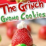 grinch gnome cookies