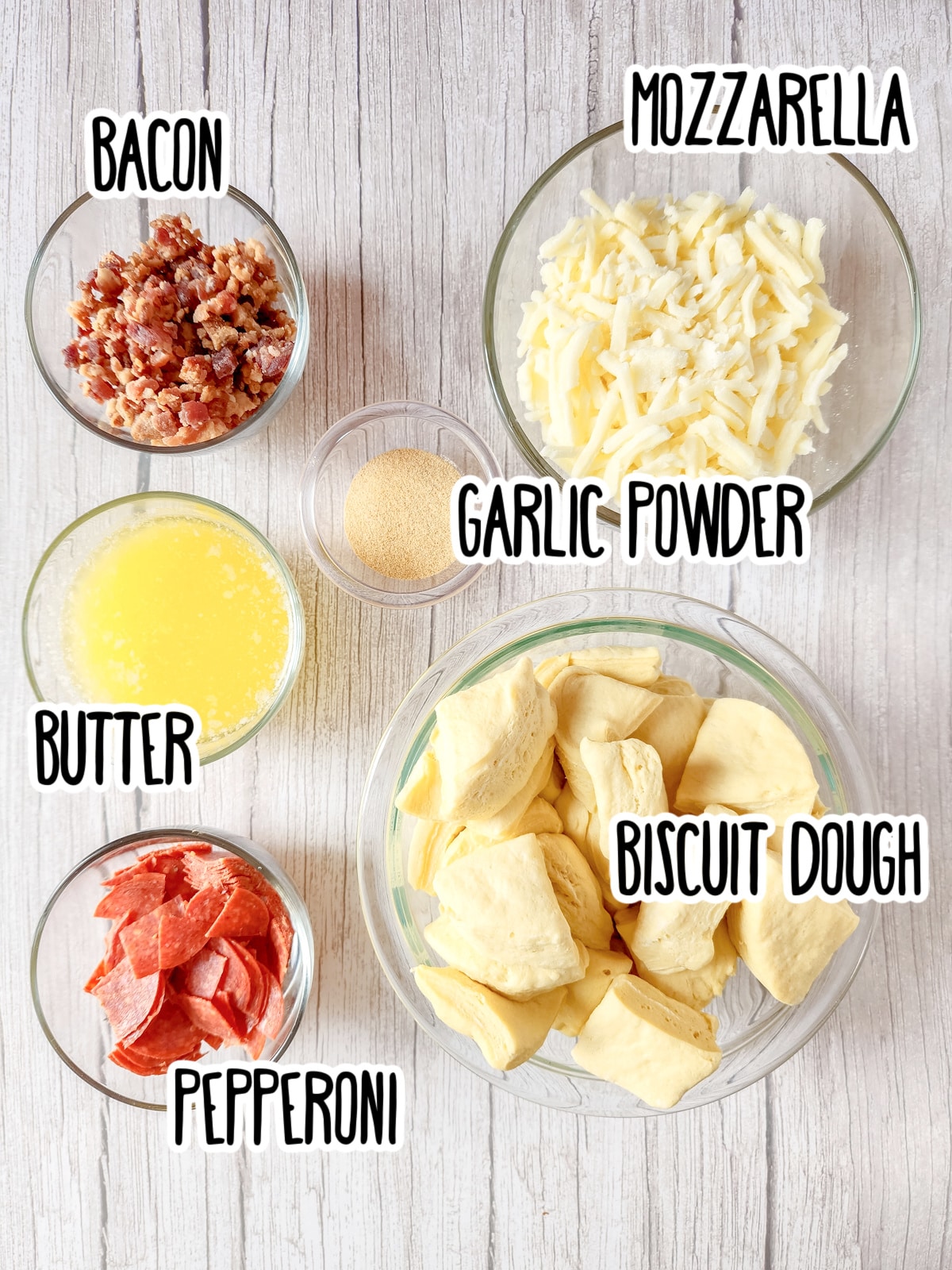 pizza pull apart bread ingredients
