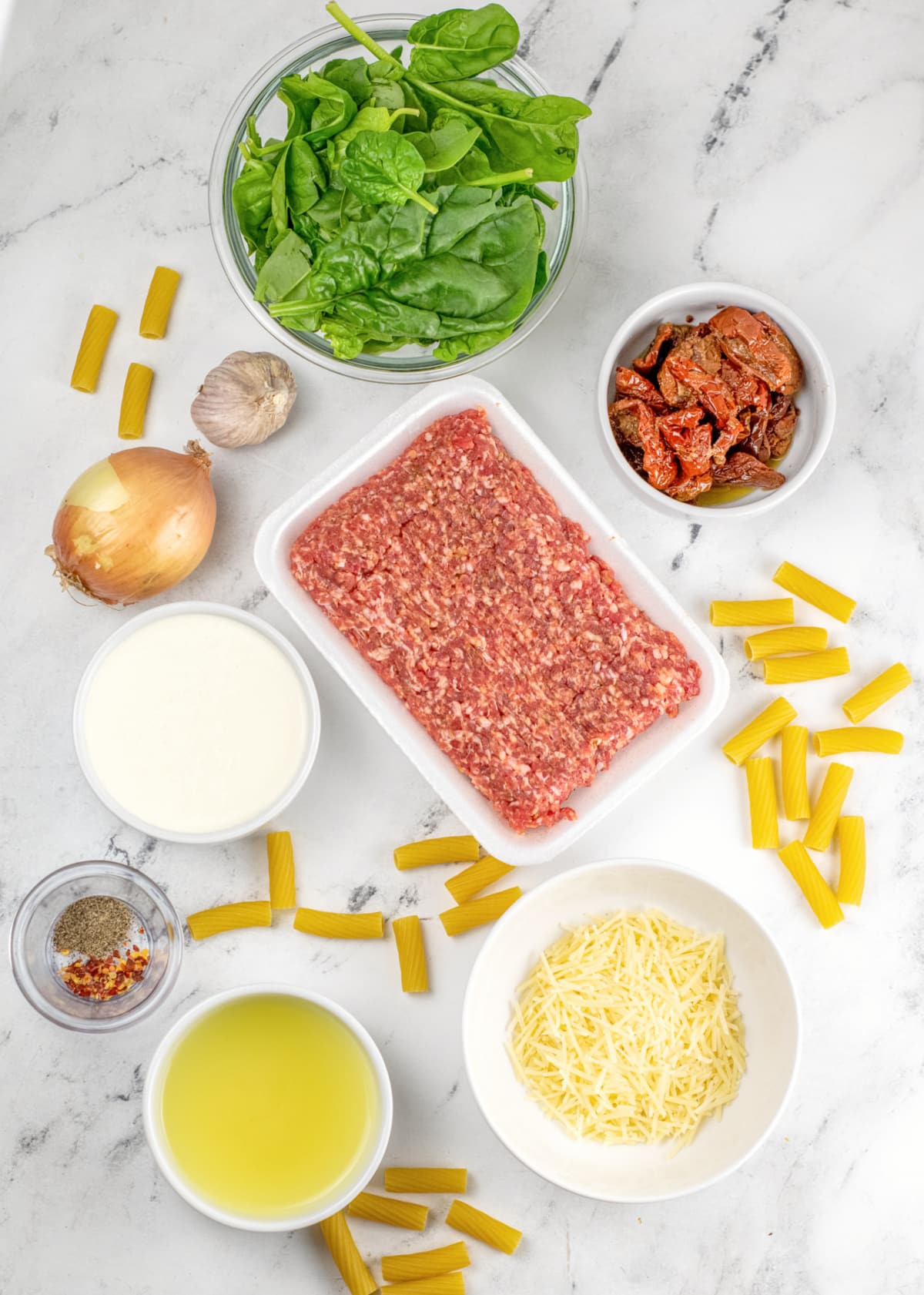 italian sausage pasta ingredients