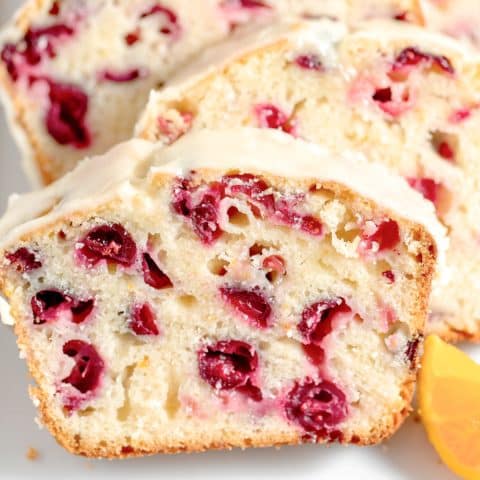 Orange Glazed Cranberry Bread - Just Is A Four Letter Word