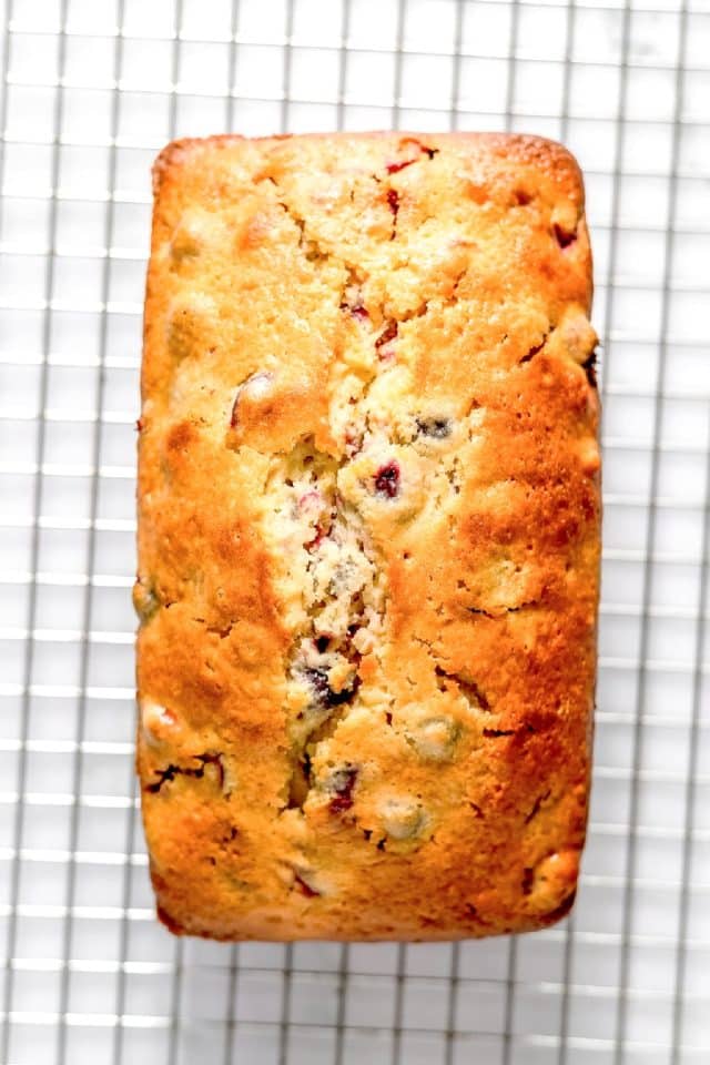 Orange Glazed Cranberry Bread - Just is a Four Letter Word