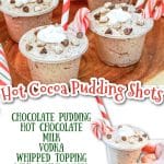 hot cocoa pudding shots with text