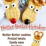 nutter butter reindeer with text