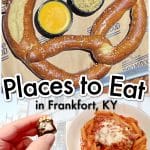 places to eat in frankfort ky with text
