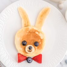 Bunny Pancakes Easter Breakfast for Kids