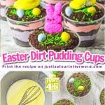 Easter Dirt Pudding Cups
