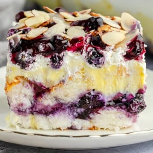 Blueberry Angel Food Cake Recipe No Bake