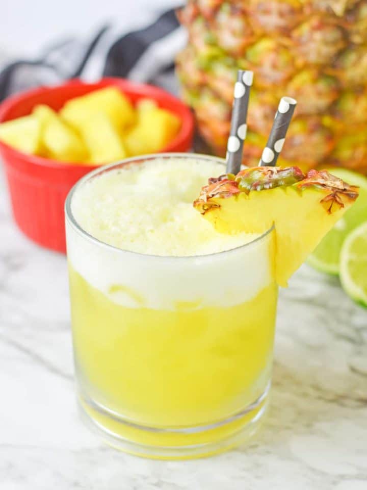 How to Make Pineapple Agua Fresca - Just is a Four Letter Word