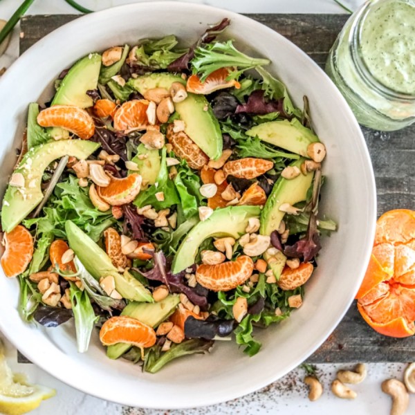 Spring Salad with cashews