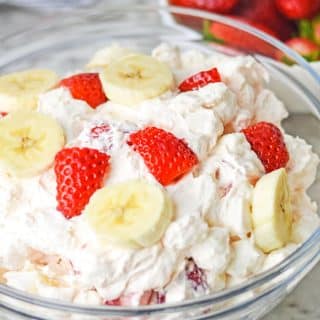 Strawberry Banana Fluff Salad REcipe