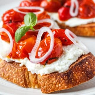 Tomato Ricotta Toast Recipe