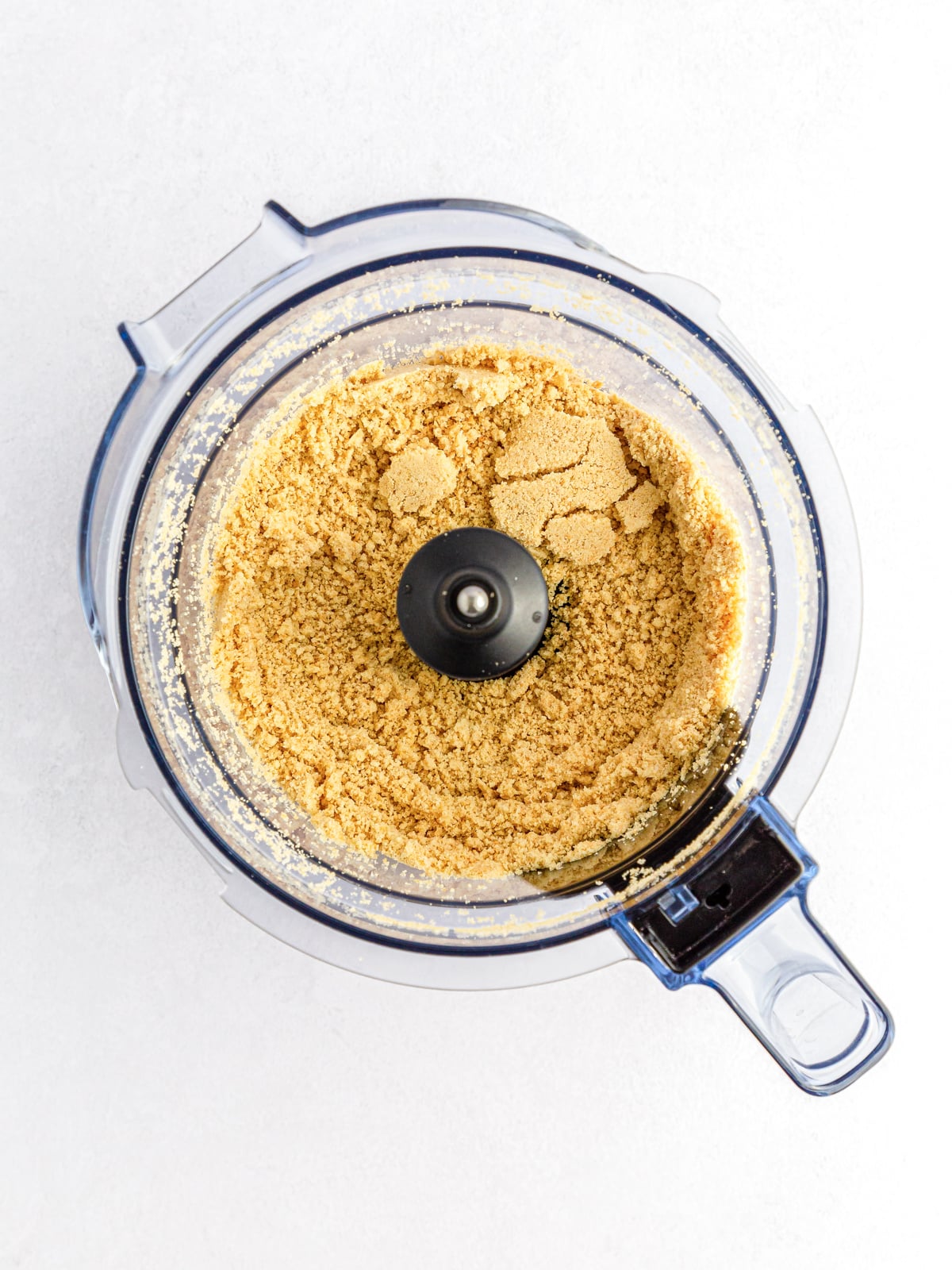 golden oreo cookie crumbs in food processor