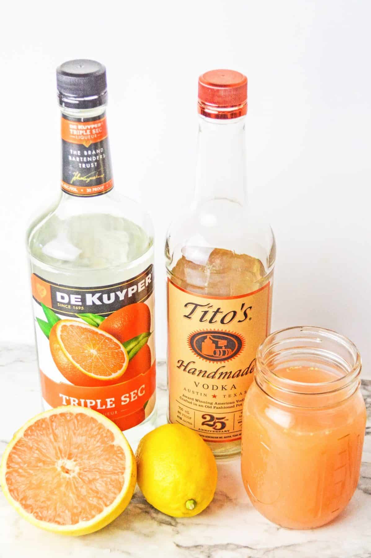 grapefruit martini ingredients