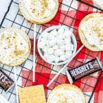 smores pops with text