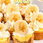 banana pudding bites with title text.