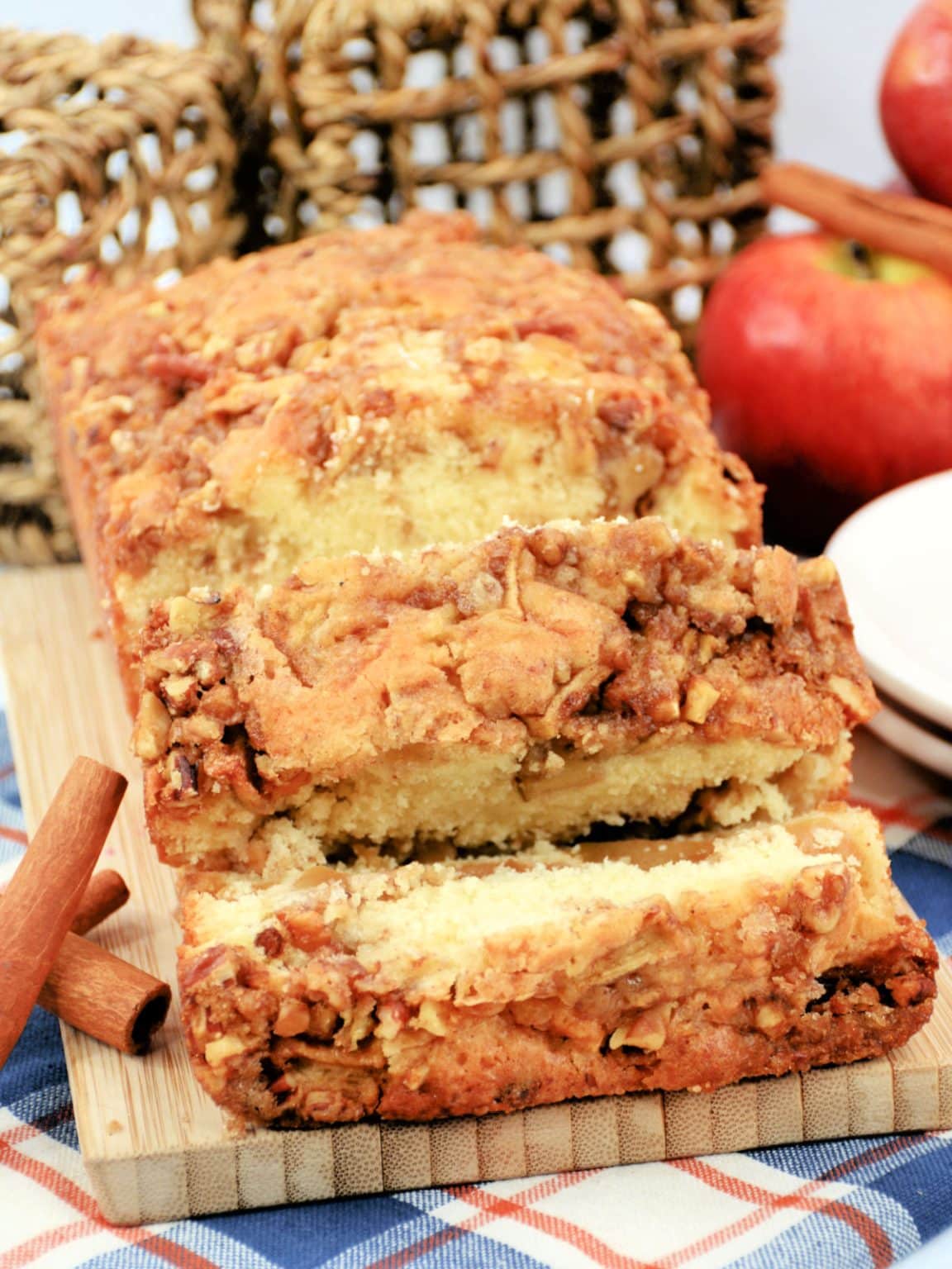 Amish Apple Fritter Bread - Just is a Four Letter Word